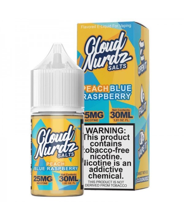 Peach Blue Raspberry by Cloud Nurdz TFN Salt 30ml