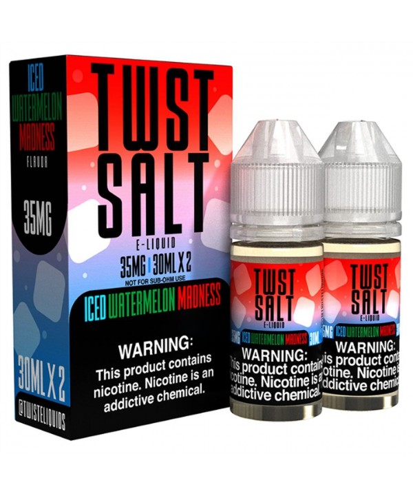 Iced Watermelon Madness by Twist Salt E-Liquids 60ml