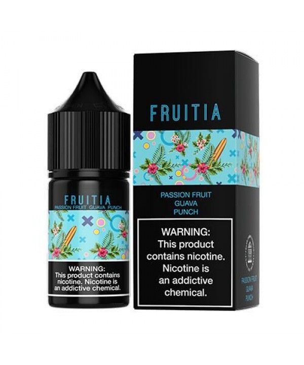 Passion Fruit Guava Punch by Fruitia Salts 30ml