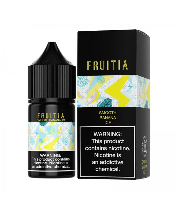 Smooth Banana Ice by Fruitia Salts 30ml