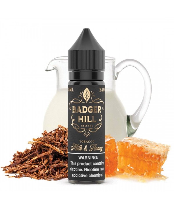 Milk and Honey by BADGER HILL RESERVE SALTS 15ml