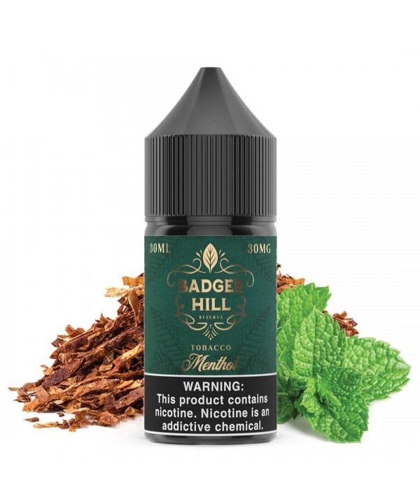 Menthol by BADGER HILL RESERVE SALTS 30ml