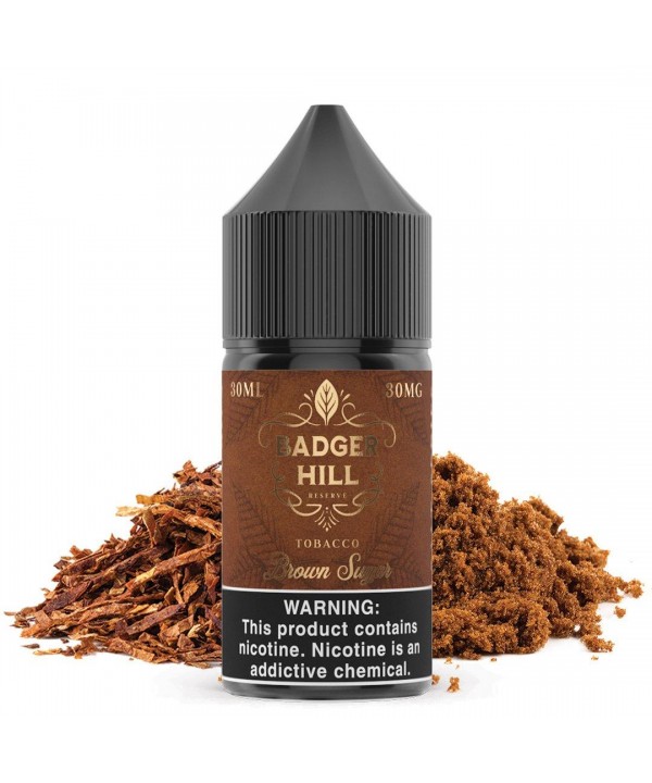 Brown Sugar by BADGER HILL RESERVE SALTS 30ml