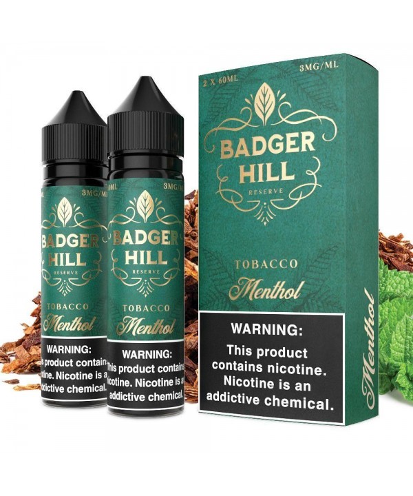 Menthol by BADGER HILL RESERVE 120ml