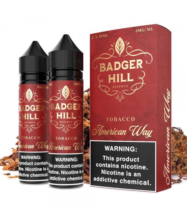 American Way by BADGER HILL RESERVE 120ml
