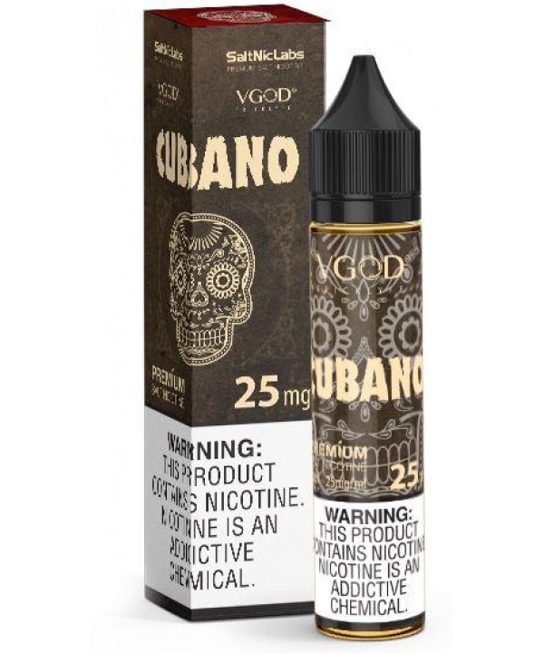 Cubano by VGOD SaltNic 30ml