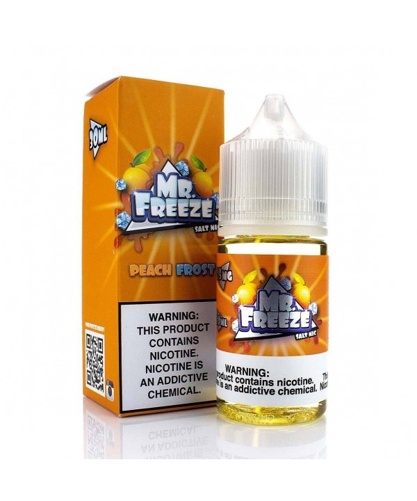 Peach Frost by Mr. Freeze Salt Nic 30ml