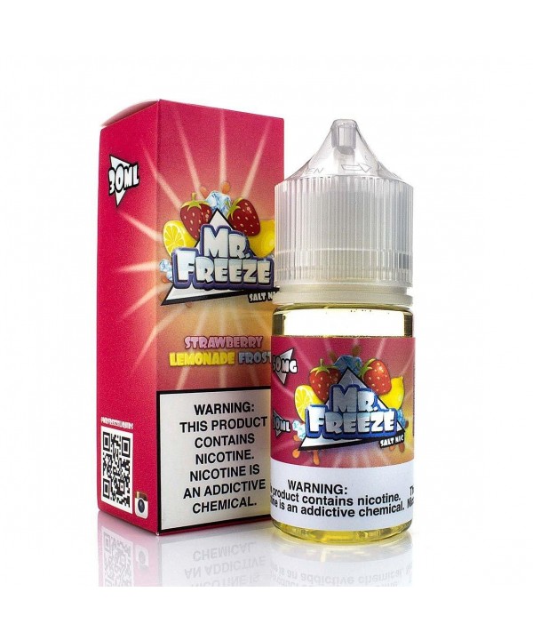 Strawberry Lemonade Frost by Mr. Freeze Salt Nic 3...