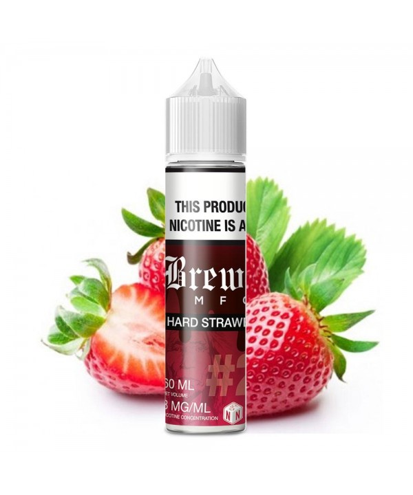 Hard Strawberry #22 by Brewell MFG 60ML