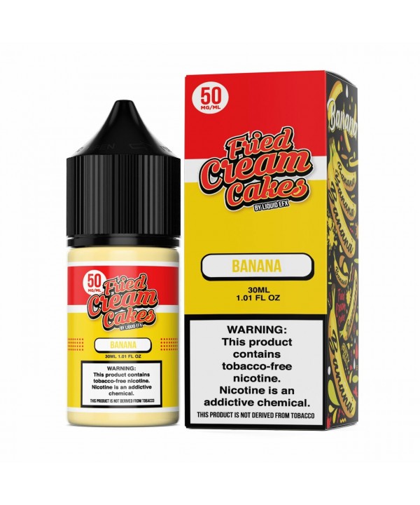 Banana Fried Cream Cakes SALTS by Liquid EFX 30ml