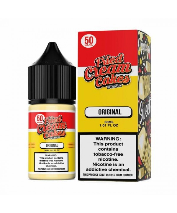 Original Fried Cream Cakes SALTS by Liquid EFX 30m...