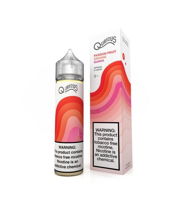 Passion Fruit Orange Guava by Qurious Synthetic 60ml