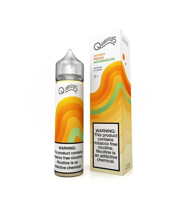 Mango Peach Watermelon by Qurious Synthetic 60ml