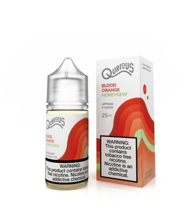 Blood Orange Honeydew by Qurious Synthetic Salt 30ml