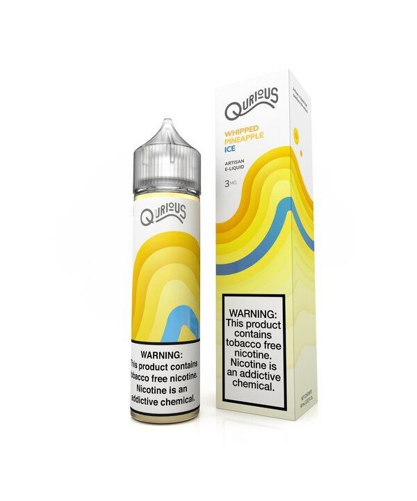 Whipped Pineapple Ice by Qurious Synthetic 60ml