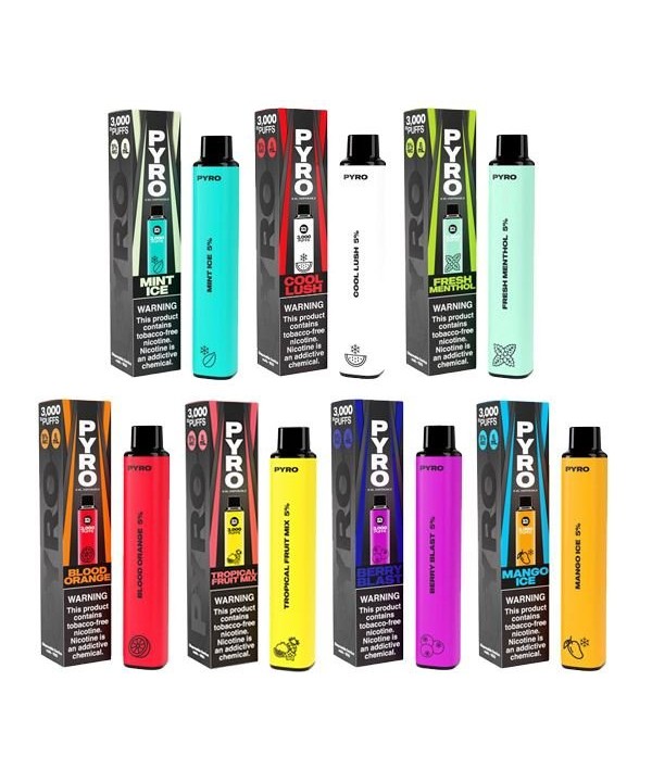 Pyro Disposable | 3000 Puffs | 8mL