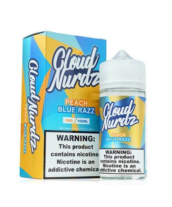 Peach Blue Razz by Cloud Nurdz TFN E-Liquid