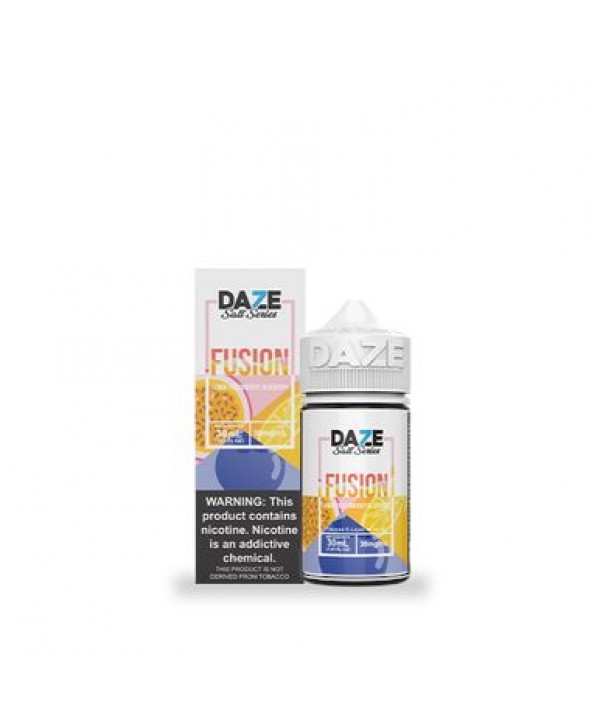 Lemon Passionfruit Blueberry by 7Daze Fusion Salt 30mL