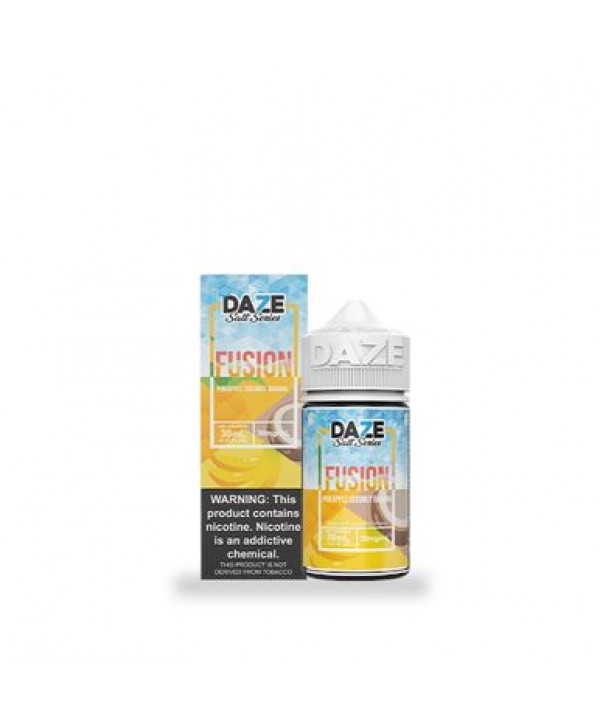 Pineapple Coconut Banana Iced by 7Daze Fusion Salt 30mL