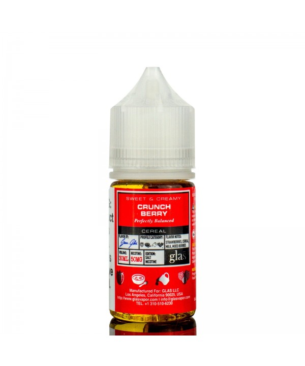 Crunch Berry by Glas BSX Nic Salts 30ml