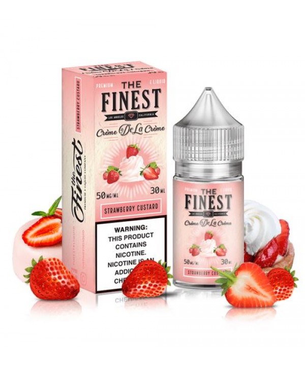 Strawberry Custard by Finest SaltNic Series 30ML