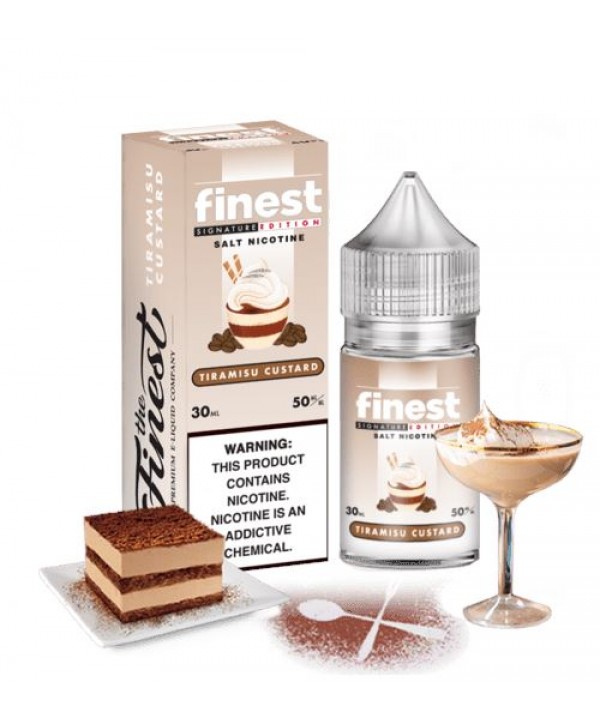 Tiramisu Custard by Finest SaltNic Series 30ML