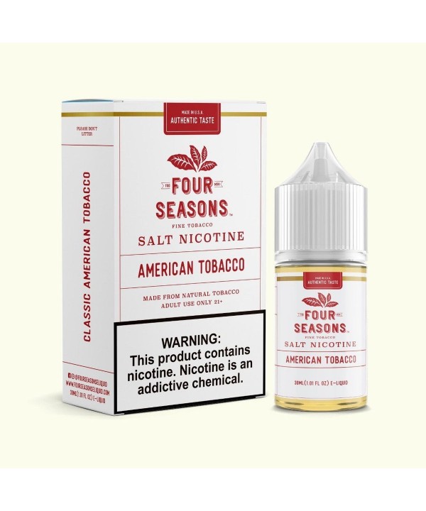 American Tobacco by Four Seasons Salt 30ML