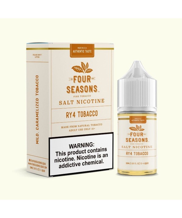 RY4 Tobacco by Four Seasons Salt 30ML