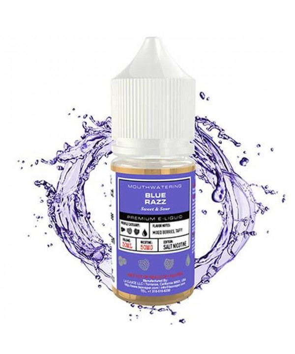 Blue Razz by Glas BSX Nic Salts 30ml