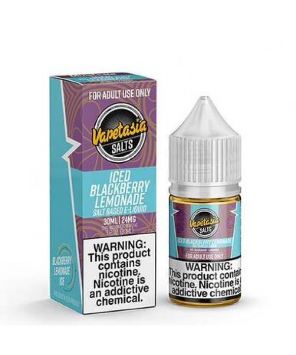 Iced Blackberry Lemonade by Vapetasia Salts 30ml