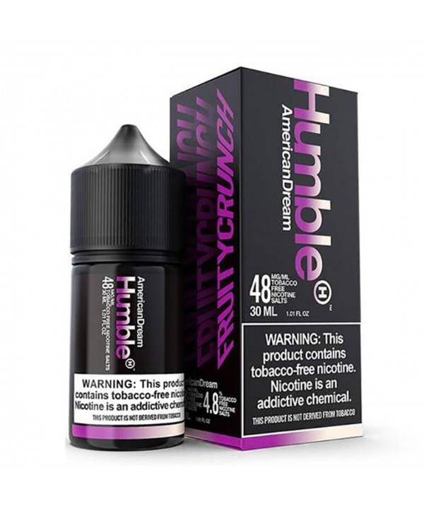 American Dream Tobacco-Free Nicotine By Humble Salts 30ml