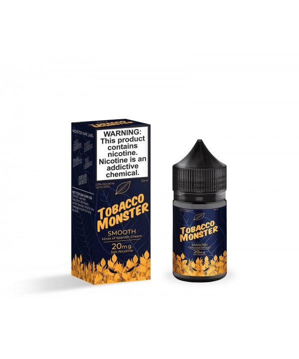 Smooth by Tobacco Monster Salt E-liquid | Flawless Vape Shop