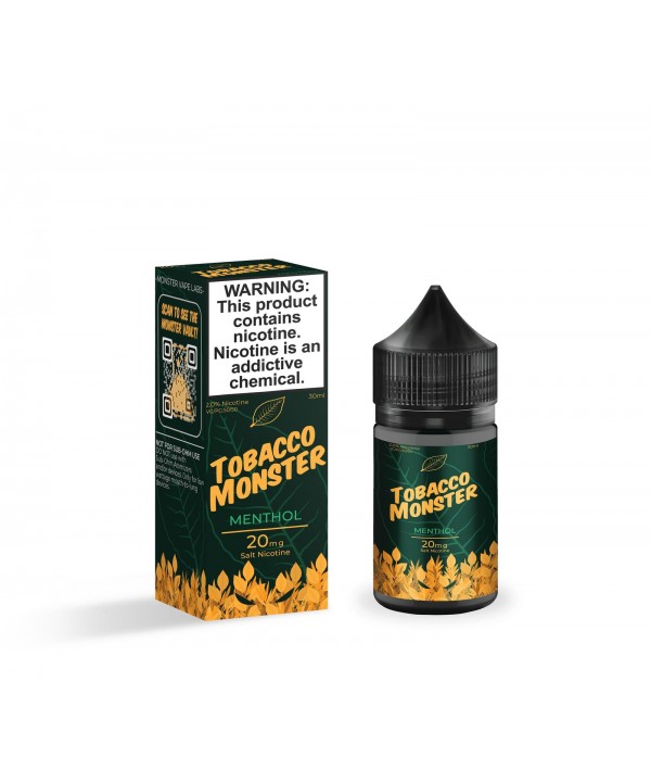 Menthol by Tobacco Monster Salt E-Liquid | Flawless Vape Shop