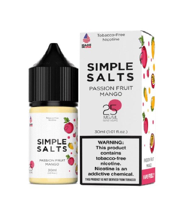 Passion Fruit Mango by Simple Salts E-Liquid