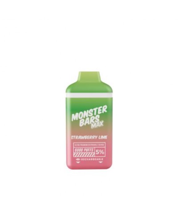 Monster Bars Max Disposable 6000 Puffs | 12mL