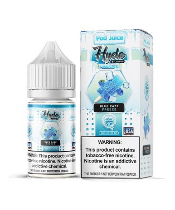 Blue Razz Freeze by Pod Juice - Hyde TFN Salt 30mL