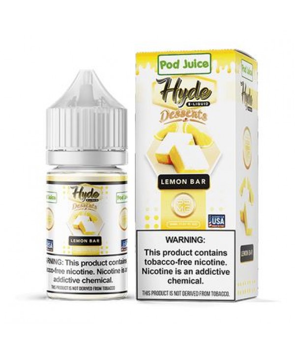 Lemon Bar by Pod Juice - Hyde TFN Salt 30mL