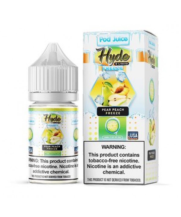 Peach Pear Freeze by Pod Juice - Hyde TFN Salt 30mL