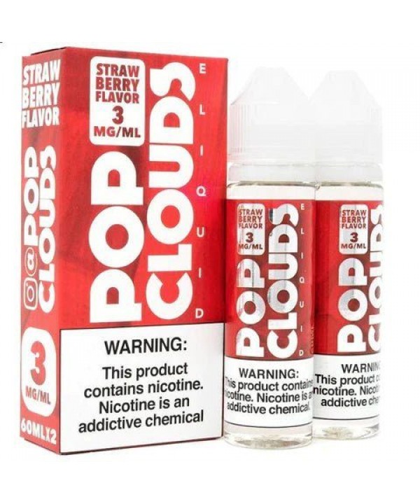 Strawberry by Pop Clouds TFN Series 120mL