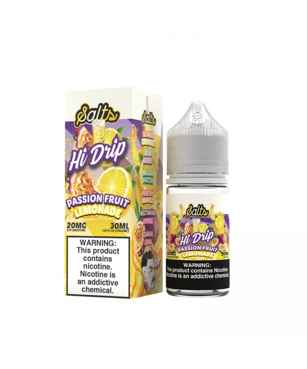 Passionfruit Fruit Lemonade by Hi Drip Salts 30mL