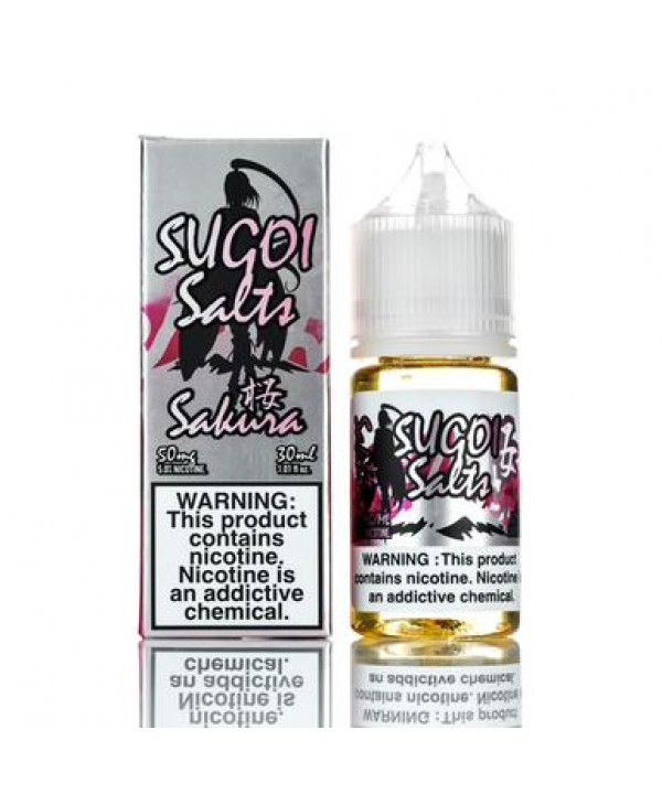 Sakura by Sugoi Vapor Salt E-Liquid